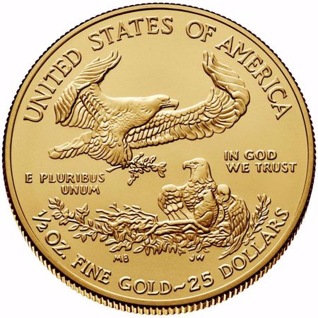 Picture for category 1/2 oz American Gold Eagle