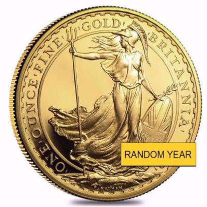 Picture of 1 oz British Gold Britannia BU/Proof (Random Year)
