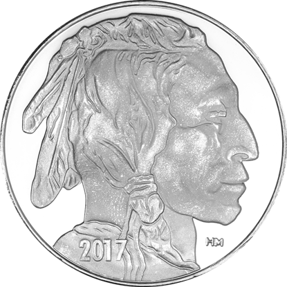 1-oz-buffalo-design-silver-round--highland-mint-_obverse