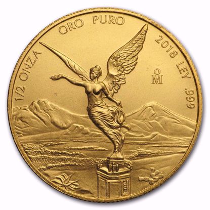 Picture of 2018 1/2 oz Mexican Gold Libertad