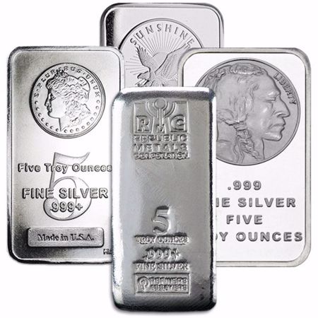Picture for category Silver Bars