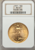 Picture of $20 Saint Gaudens With Motto MS63 PCGS/NGC
