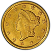 Picture of $1 Gold Liberty Head Type 1 AU (1849-1854) (Random Year)