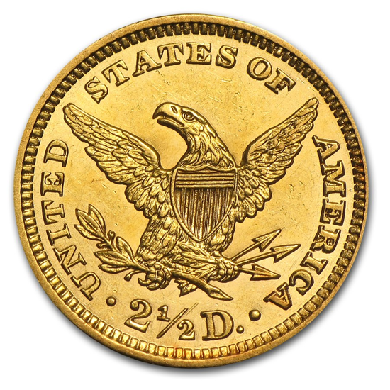 Picture of $2.50 Gold Liberty AU (1840-1907) (Random Year)