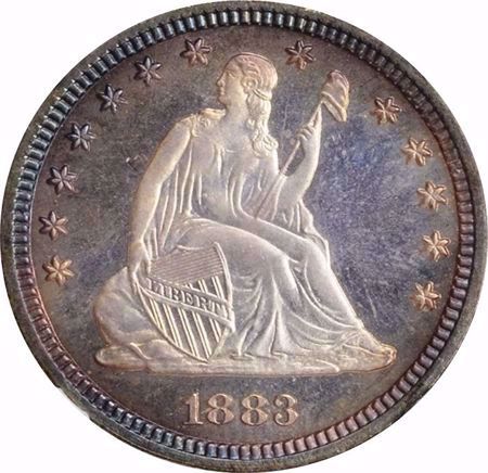 Picture for category Liberty Seated Quarter (1838-1891)