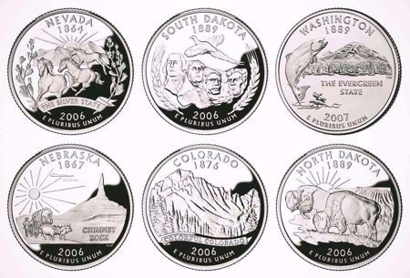 Picture for category Washington 50 States Quarters (1999-2008)