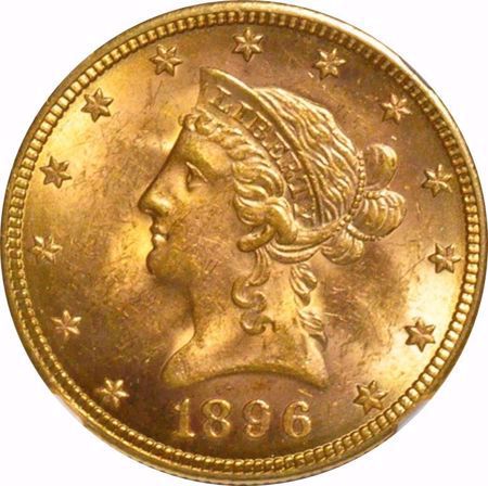 Picture for category Liberty Head $10 (1838-1907)