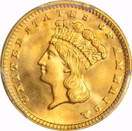 Picture for category Gold Dollar (1849-1889)