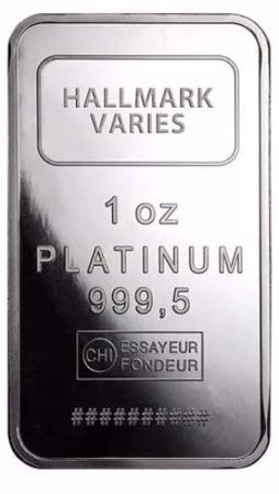 Picture for category 1 oz Platinum Bars