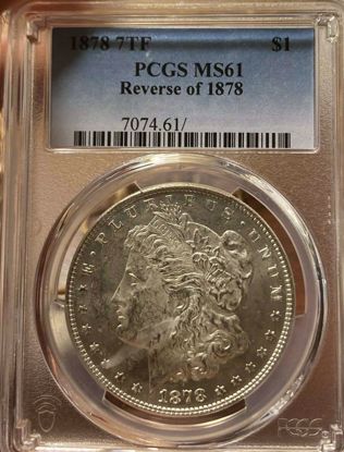Picture of 1878 7TF Rev of 1878 PCGS MS61