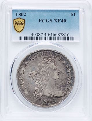 Picture of 1802 S$1 PCGS Secure XF40