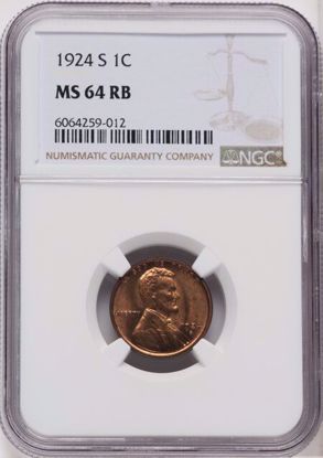Picture of 1924-S 1C MS64 NGC