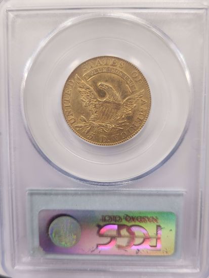 Picture of 1809/8 $5 Capped Bust AU50 PCGS