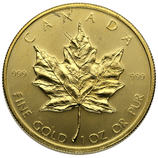canadian-gold-1-oz-canadian-gold-maple-leaf-scruffy_obverse