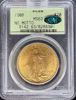 Picture of 1908 NM $20 St Gaudens MS63 PCGS OGH CAC