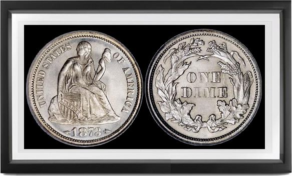 Liberty Seated Arrows Dimes