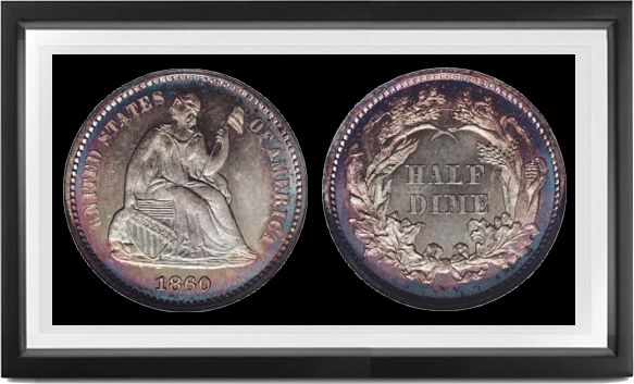 Liberty Seated-Legend Half Dimes