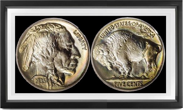 Buffalo Type 2 Nickels